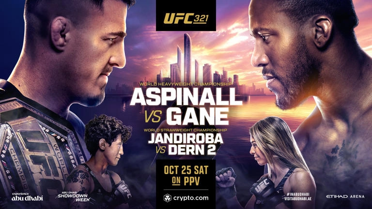 UFC 321 Aspinall vs Gane PPV Pay Per View 10/25/25